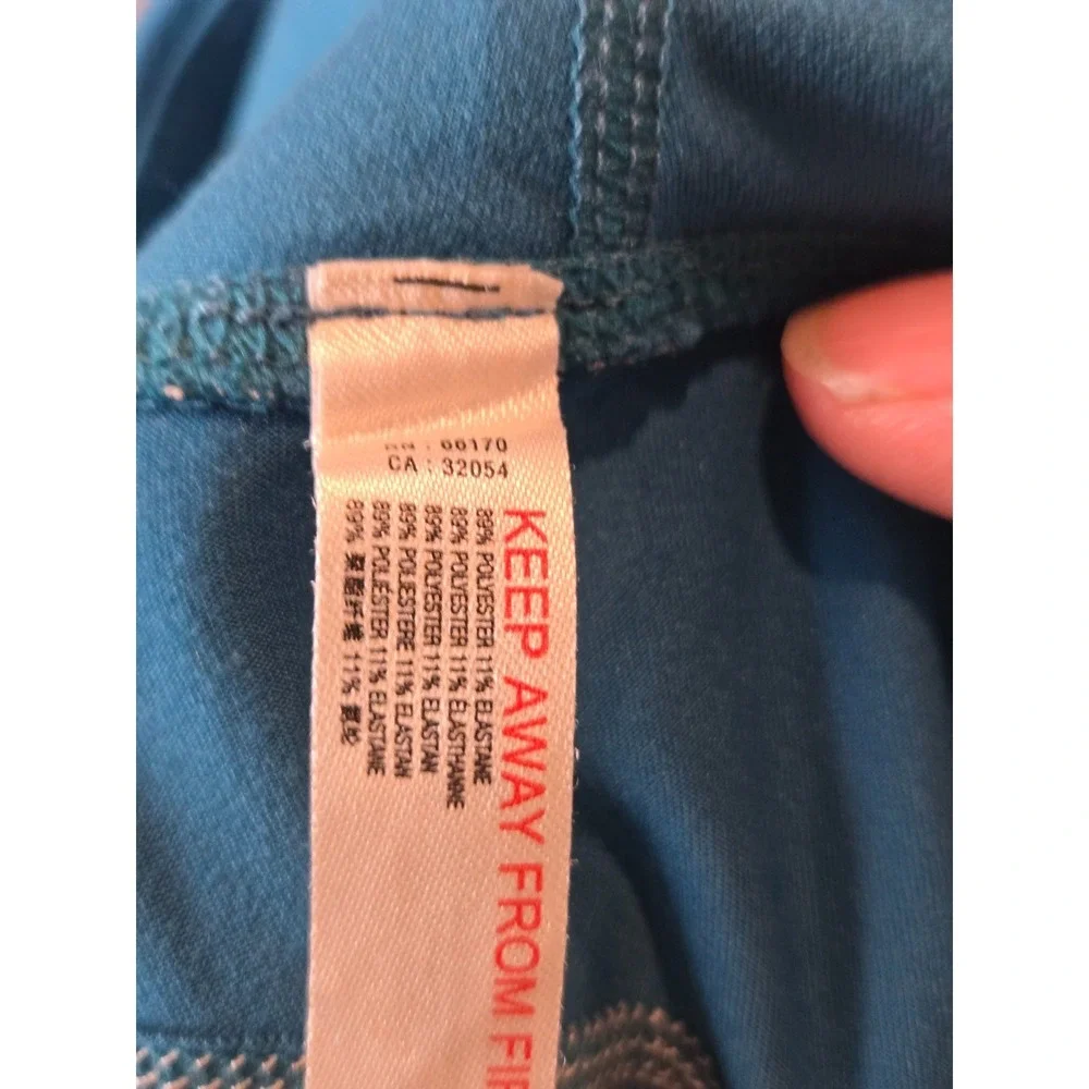 Free People Movement You're A Peach Leggings Women's XS Blue Activewear Gym‎